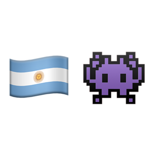 🇦🇷👾 Emoji Domain iOS rendering